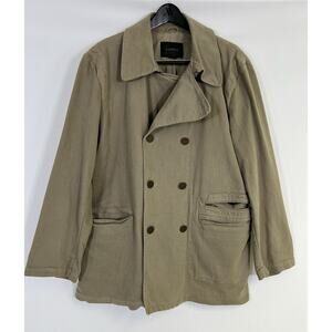 Vintage Y2K Express Canvas Jacket Double Breasted Size XL